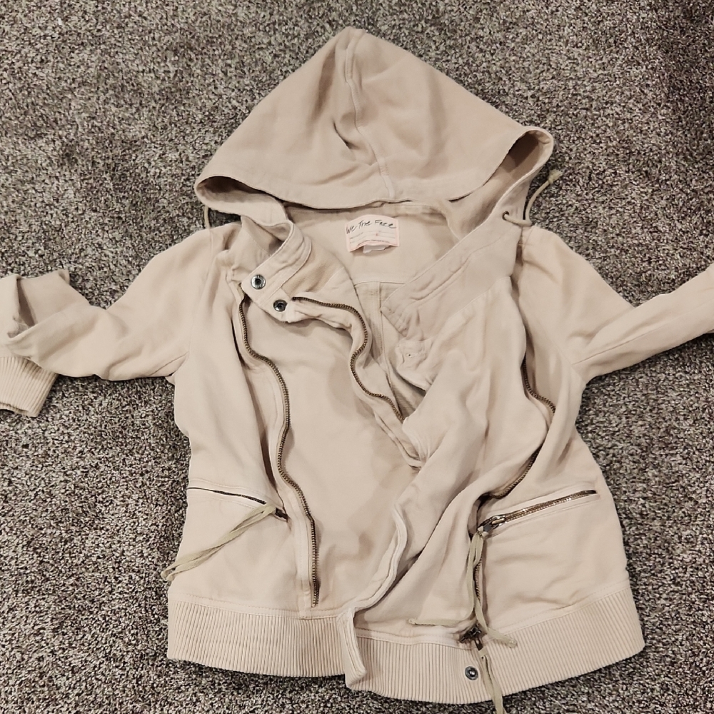 We The Free Cream Army Jacket